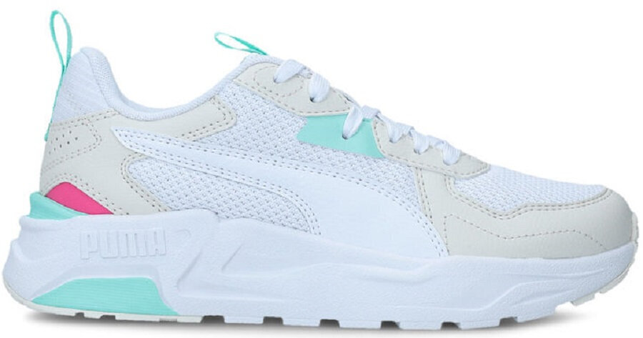 Puma Apavi Trinity Lite Jr White 391443 04 391443 04/3.5 цена и информация | Sporta apavi bērniem | 220.lv