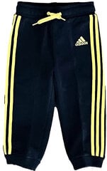 Adidas Bikses I ESS KN PANT Black Yellow F49789 F49789/86 цена и информация | Штаны для мальчиков | 220.lv