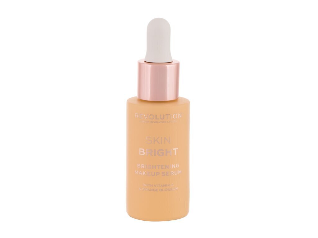 Grima bāze Revolution Skin Bright Brightening Makeup Serum, 19 ml цена и информация | Grima bāzes, tonālie krēmi, pūderi | 220.lv