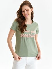 T-krekls sievietēm Top Secret SPO5894JZ34, zaļš cena un informācija | T-krekli sievietēm | 220.lv