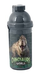 Pudele Dinosaur, 500 ml цена и информация | Фляги для воды | 220.lv