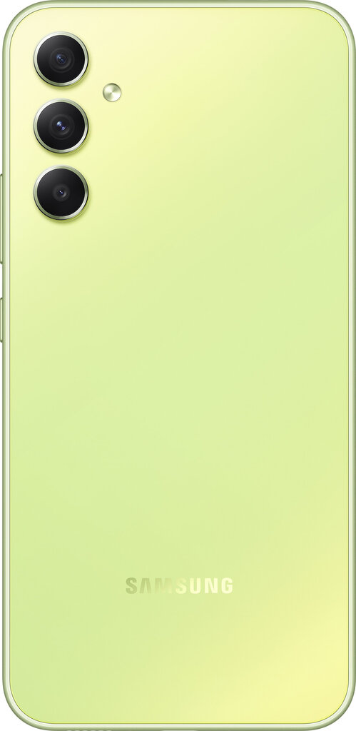 Samsung Galaxy A34 5G Dual SIM 6/128GB SM-A346BLGAEUB Light Green цена и информация | Mobilie telefoni | 220.lv