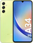Samsung Galaxy A34 5G, Dual SIM, 8/256GB, zaļš SM-A346BLGEEUB cena un informācija | Mobilie telefoni | 220.lv