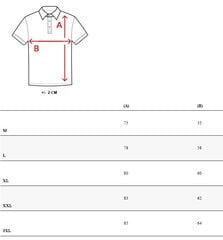 Polo krekls vīriešiem Nosa PX0534-51044-XL cena un informācija | Vīriešu T-krekli | 220.lv