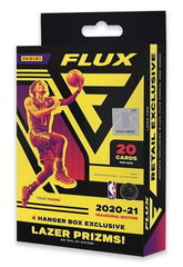 Basketbola kārtis Panini Flux 2020/2021 Hanger Box, 20 gab. cena un informācija | Kolekcionējamas kartiņas | 220.lv