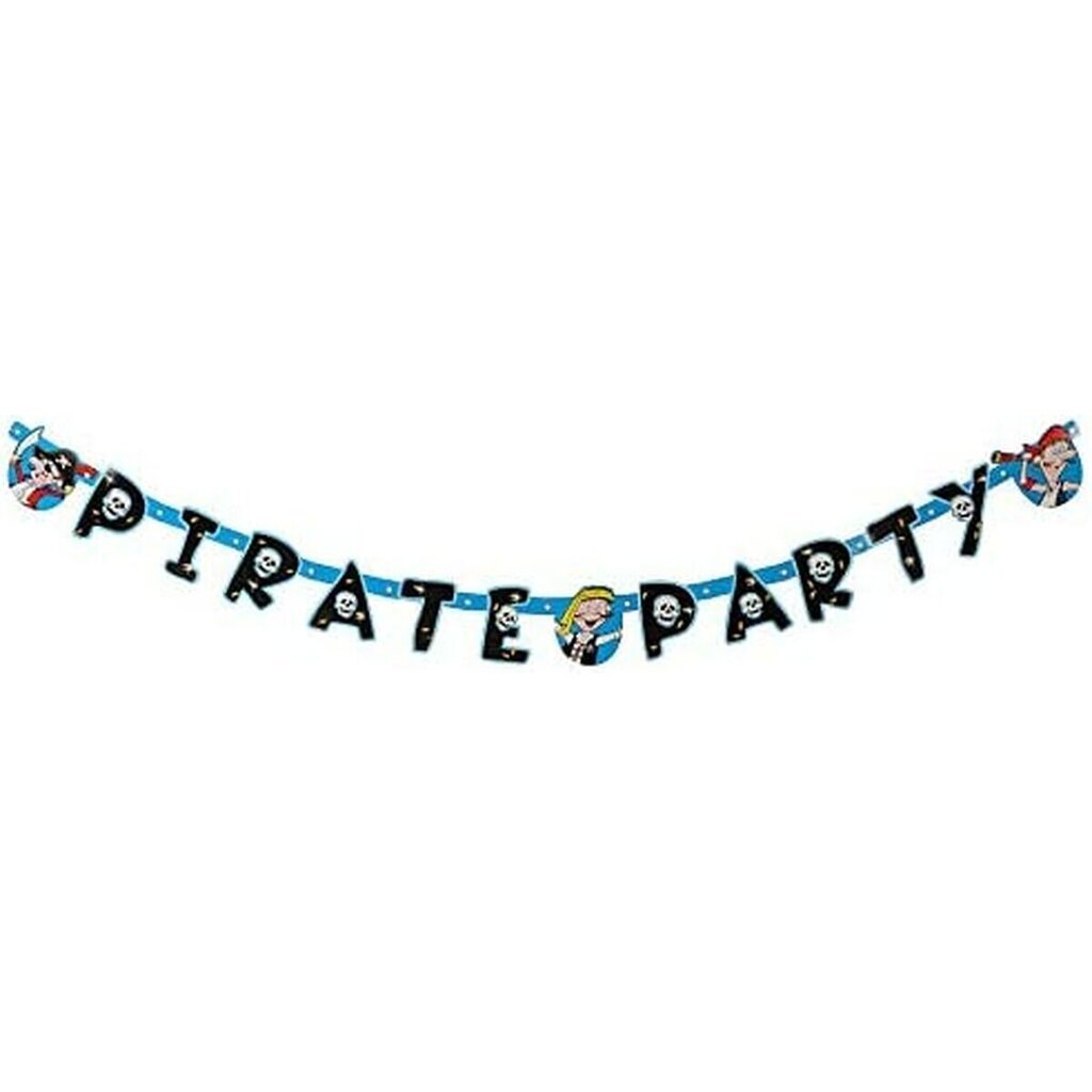 Piekaramais dekors Pirates! PIRATE PARTY 144 cm cena un informācija | Svētku dekorācijas | 220.lv