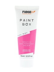 Полустойкая краска для волос Fudge Paintbox Creative Semi-Permanent Colour Pink Riot, 75 мл цена и информация | Краска для волос | 220.lv