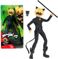 Кукла Miraculous Ladybug, Dressing, 26 см, Cat Noir, P50002 цена и информация | Конструктор автомобилей игрушки для мальчиков | 220.lv