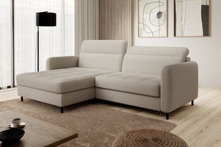 Stūra dīvāns NORE Gomsi Royal 18, smilškrāsas cena un informācija | Stūra dīvāni | 220.lv
