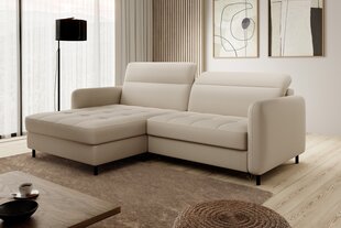 Stūra dīvāns NORE Gomsi Manhattan 18, smilškrāsas cena un informācija | Stūra dīvāni | 220.lv