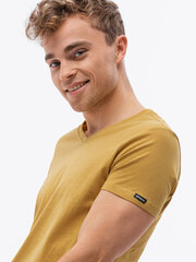 Dzeltens T-krekls Oren S1369-51199-XXL cena un informācija | Vīriešu T-krekli | 220.lv