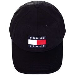 Cepure ar knābi Tommy Jeans AM0AM08252 BDS OS cena un informācija | Sieviešu cepures | 220.lv