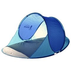Royokamp pludmales telts, zila cena un informācija | Teltis | 220.lv