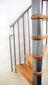 Spirālveida kāpnes Minka BERLIN 120 cm, Sudraba cena un informācija | Kāpnes | 220.lv