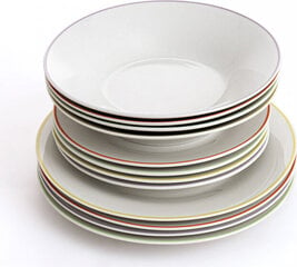 Плоская тарелка Quid Vita Soft Керамика Розовый (Ø 26,5 cm) (12 штук) цена и информация | Посуда, тарелки, обеденные сервизы | 220.lv