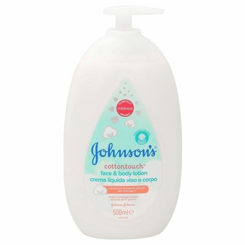 Mitrinošs losjons Johnson's Cottontouch Seja Mazulis Ķermenis (500 ml) цена и информация | Bērnu kosmētika, līdzekļi jaunajām māmiņām | 220.lv