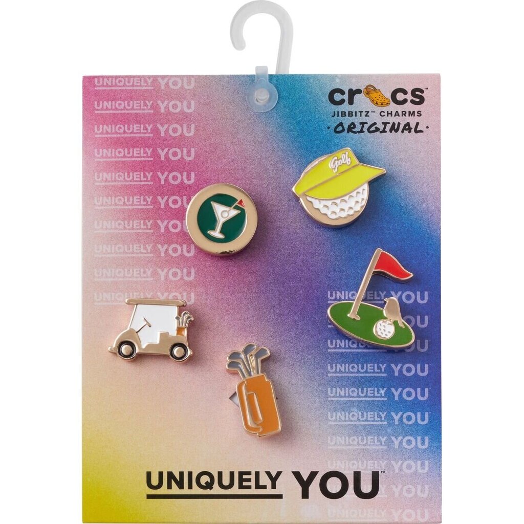 Crocs™ 19th Hole 5 Pack 233487 cena un informācija | Gumijas klogi bērniem | 220.lv