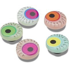 Значки для сабо Crocs™ CRAZY EYES 5 PACK G1031300-MU 245902 цена и информация | Детские резиновые сабо | 220.lv