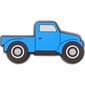 Crocs™ Lights Up Blue Truck 233597 cena un informācija | Gumijas klogi bērniem | 220.lv