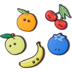 Значки для сабо Crocs™ Smile Fruit 5 Pack 233583 цена и информация | Детские резиновые сабо | 220.lv