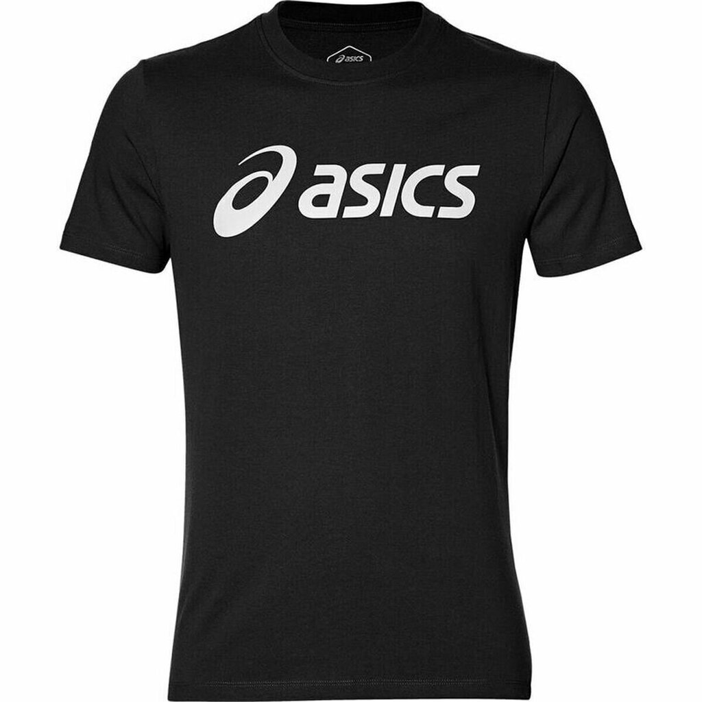 Vīriešu Krekls ar Īsām Piedurknēm Asics Big Logo Melns cena un informācija | Vīriešu T-krekli | 220.lv