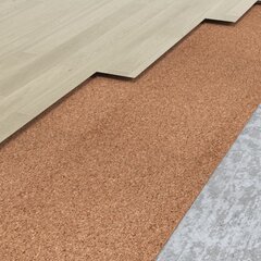 vidaXL korķa rullis, 100x500 cm, 2 mm cena un informācija | Rokas instrumenti | 220.lv