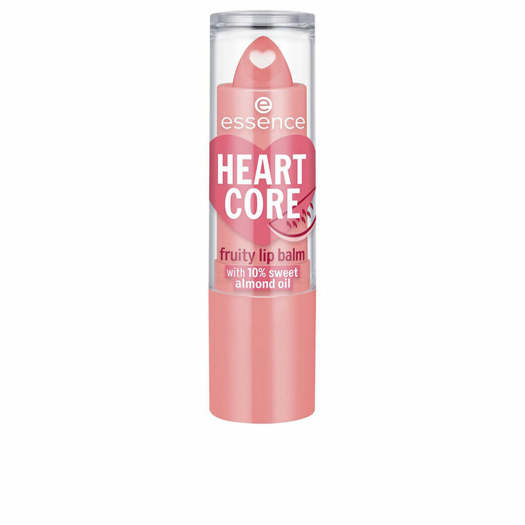 Lūpu balzams Essence Heart Core N 03-savvaļas arbūzs, 3 g cena un informācija | Lūpu krāsas, balzāmi, spīdumi, vazelīns | 220.lv