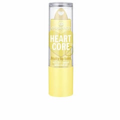 Цветной бальзам для губ Essence Heart Core Nº 04-lucky lemon 3 g цена и информация | Помады, бальзамы, блеск для губ | 220.lv