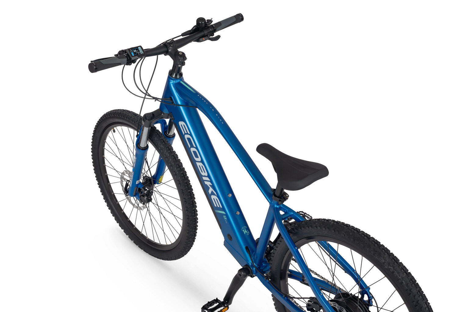 Elektriskais velosipēds Ecobike SX Youth Blue 14", 2023, zils цена и информация | Elektrovelosipēdi | 220.lv