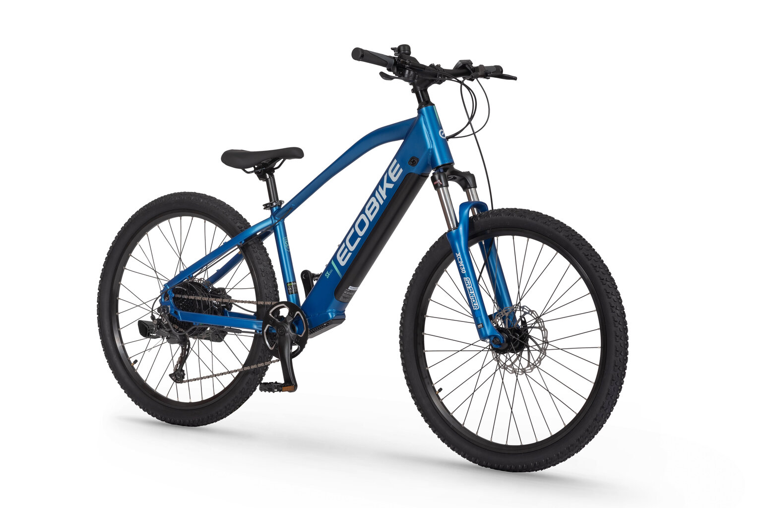 Elektriskais velosipēds Ecobike SX Youth Blue 14", 2023, zils цена и информация | Elektrovelosipēdi | 220.lv