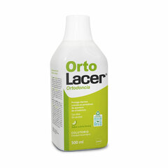 Ополаскиватель для полости рта Lacer Ortolacer лимонный Ортодонтическое лечение (500 ml) цена и информация | Зубные щетки, пасты | 220.lv