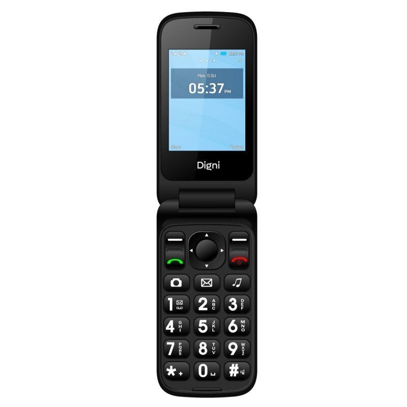 eSTAR Digni Flip Clamshell DIGNIFLIPR Dual SIM, Red цена и информация | Mobilie telefoni | 220.lv