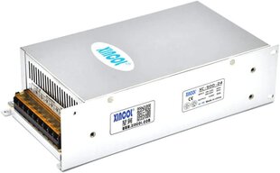 XINCOL AC110V/AC220V līdz DC24V 20A 500W komutācijas barošanas avots LED lentei, videonovērošanai, kamerai, datora projektam utt. cena un informācija | Barošanas avoti | 220.lv