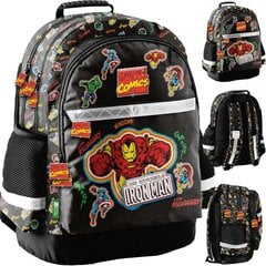 Skolas mugursoma Iron Man, Avengers Thor Hulk Captain America цена и информация | Школьные рюкзаки, спортивные сумки | 220.lv