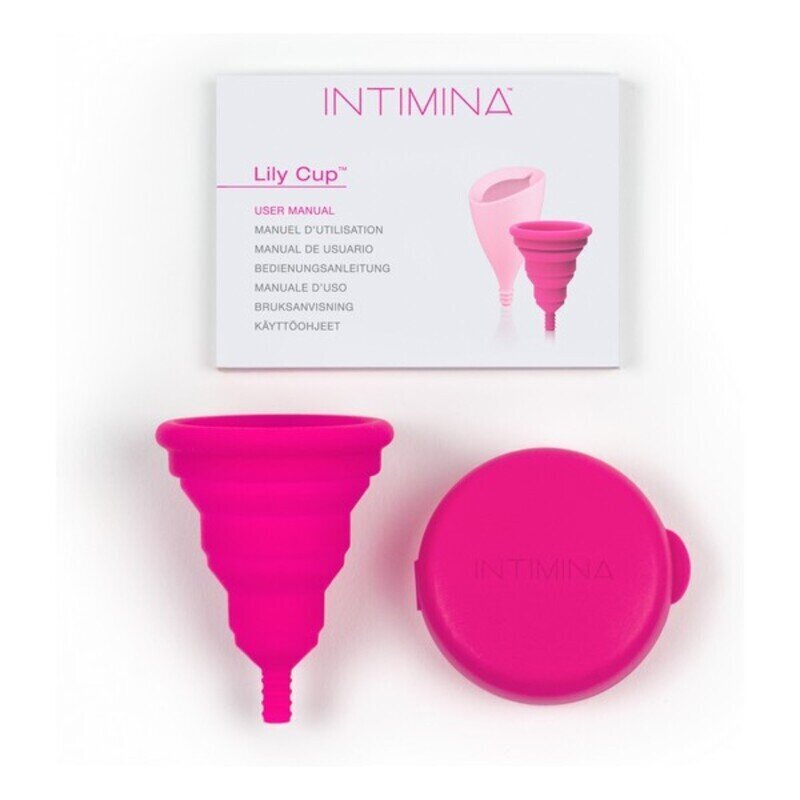 Menstruālā Piltuve Intimina Lily Compact Cup B Violeti Rozā cena un informācija | Tamponi, higiēniskās paketes, ieliktnīši | 220.lv