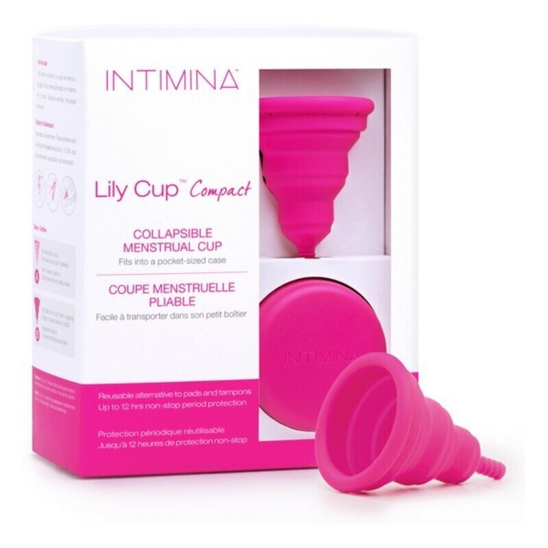 Menstruālā Piltuve Intimina Lily Compact Cup B Violeti Rozā cena un informācija | Tamponi, higiēniskās paketes, ieliktnīši | 220.lv