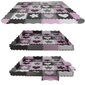 Paklājs-puzle XXL, 140x140 cm cena un informācija | Attīstošie paklājiņi | 220.lv