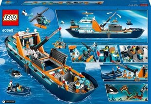 60368 LEGO® City Arktikas pētnieku kuģis цена и информация | Конструкторы и кубики | 220.lv