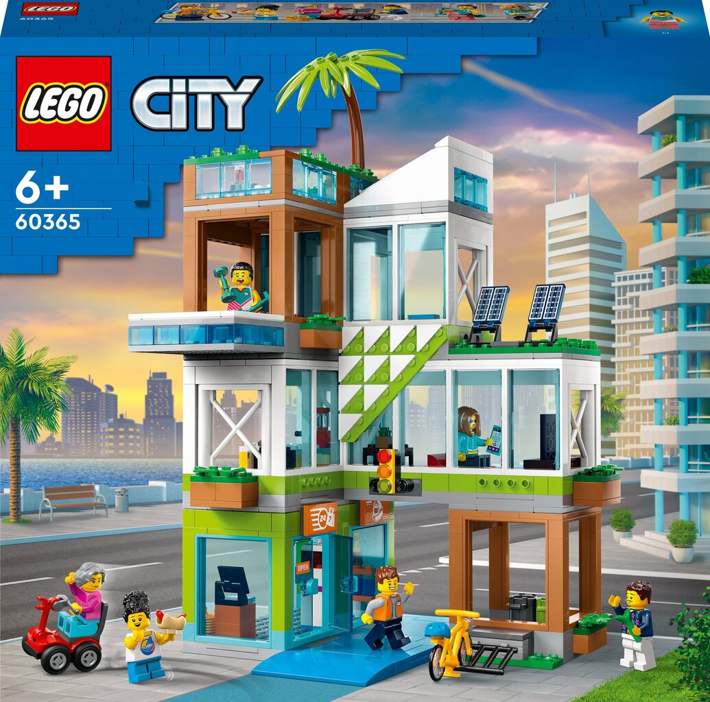 60365 LEGO® City Daudzdzīvokļu ēka цена | 220.lv