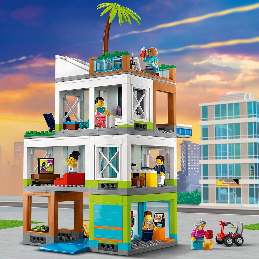 60365 LEGO® City Daudzdzīvokļu ēka cena un informācija | Konstruktori | 220.lv
