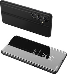 Clear view чехол Samsung A72, черный цена и информация | Чехлы для телефонов | 220.lv