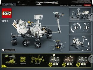42158 LEGO® Technic NASA Mars Rover Perseverance cena un informācija | Konstruktori | 220.lv