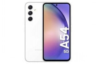 Samsung Galaxy A54 5G 8/128GB SM-A546BZWCEUB White цена и информация | Мобильные телефоны | 220.lv