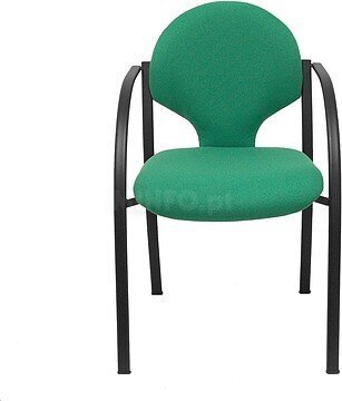 2 krēslu komplekts Hellin Piqueras y Crespo, zaļš cena un informācija | Biroja krēsli | 220.lv
