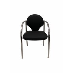 2 krēslu komplekts Hellin Piqueras y Crespo, melns cena un informācija | Biroja krēsli | 220.lv