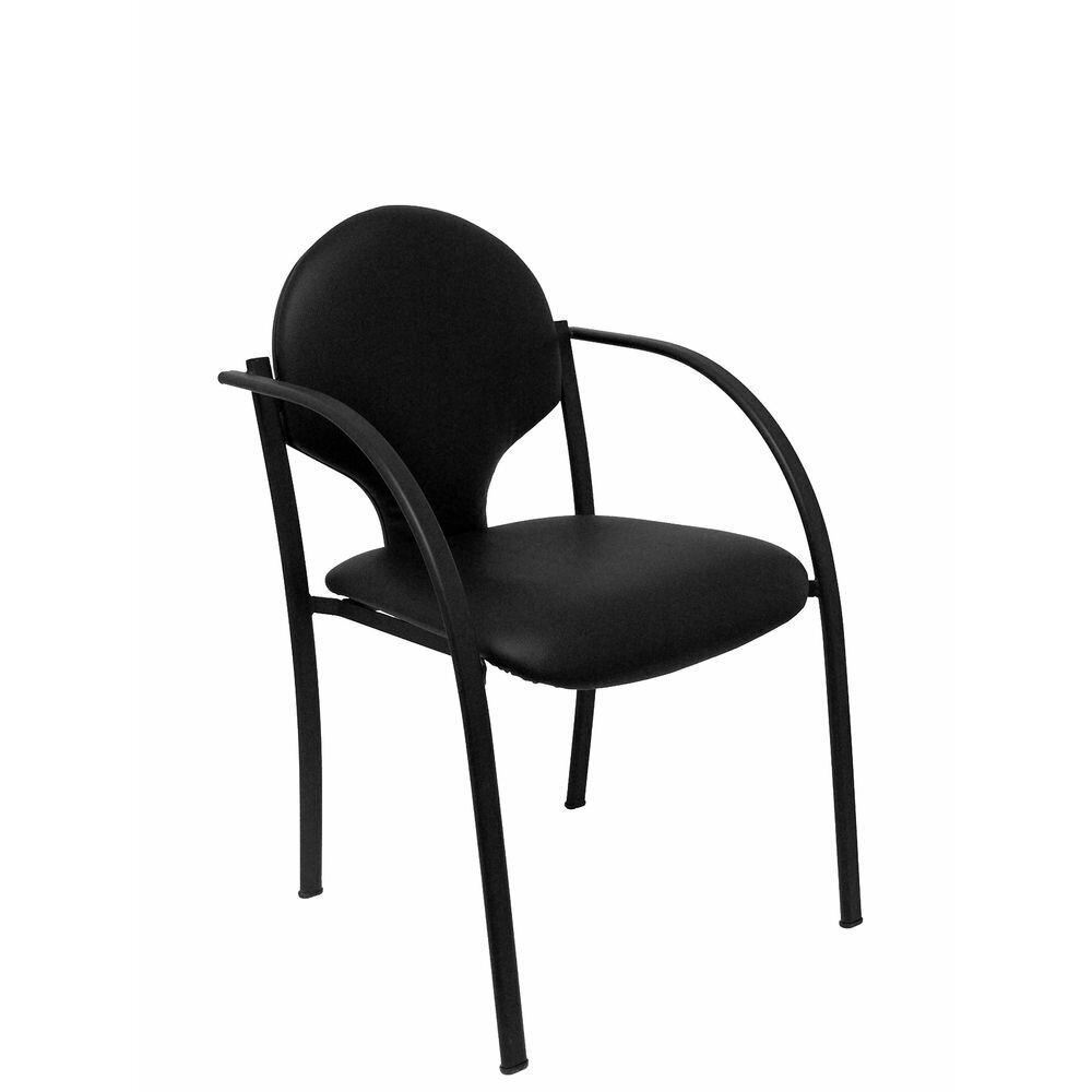 2 krēslu komplekts Hellin Piqueras y Crespo, melns cena un informācija | Biroja krēsli | 220.lv