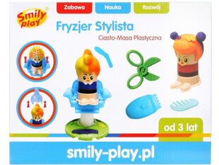 Набор Стилист, пластилин с формочками, Smily Play цена и информация | Развивающие игрушки | 220.lv