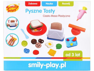 Komplekts Tosteris, plastilīns ar veidnēm, Smily Play цена и информация | Развивающие игрушки | 220.lv