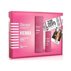 Smaržu komplekts sievietēm Dicora Urban Fit Vienna, 2 gab. cena un informācija | Sieviešu smaržas | 220.lv