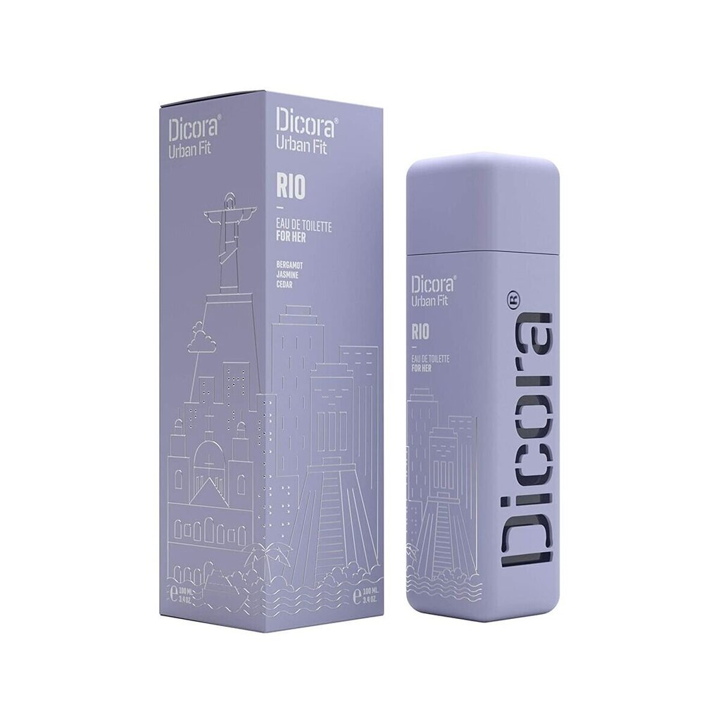 Tualetes ūdens Dicora Urban Fit Rio EDT sievietēm, 100 ml cena un informācija | Sieviešu smaržas | 220.lv